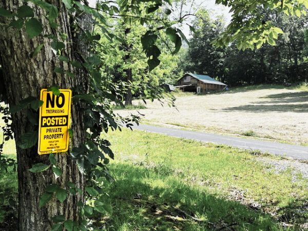 Heavy Duty Aluminum No Trespassing Posted Private Property by Minuteman Signs - Image 5