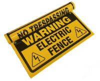 Warning Elctric Fence