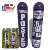 Slotloc 360 cellular camera purple sign