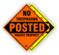 No Trespassing Signs